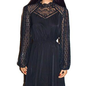 Cupshe Black Lace Dress L NWT